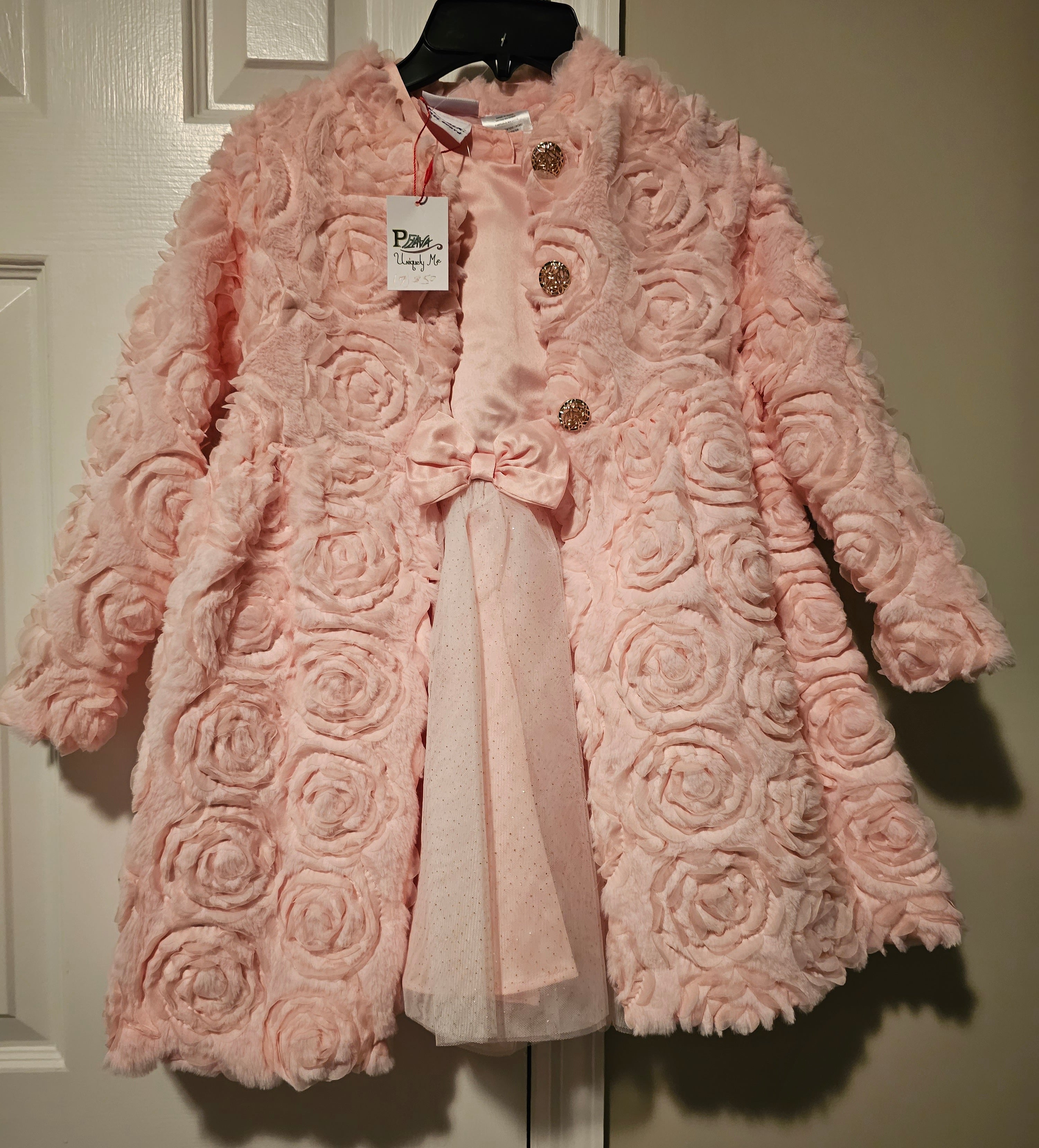 Pink 2-Piece Dress Set