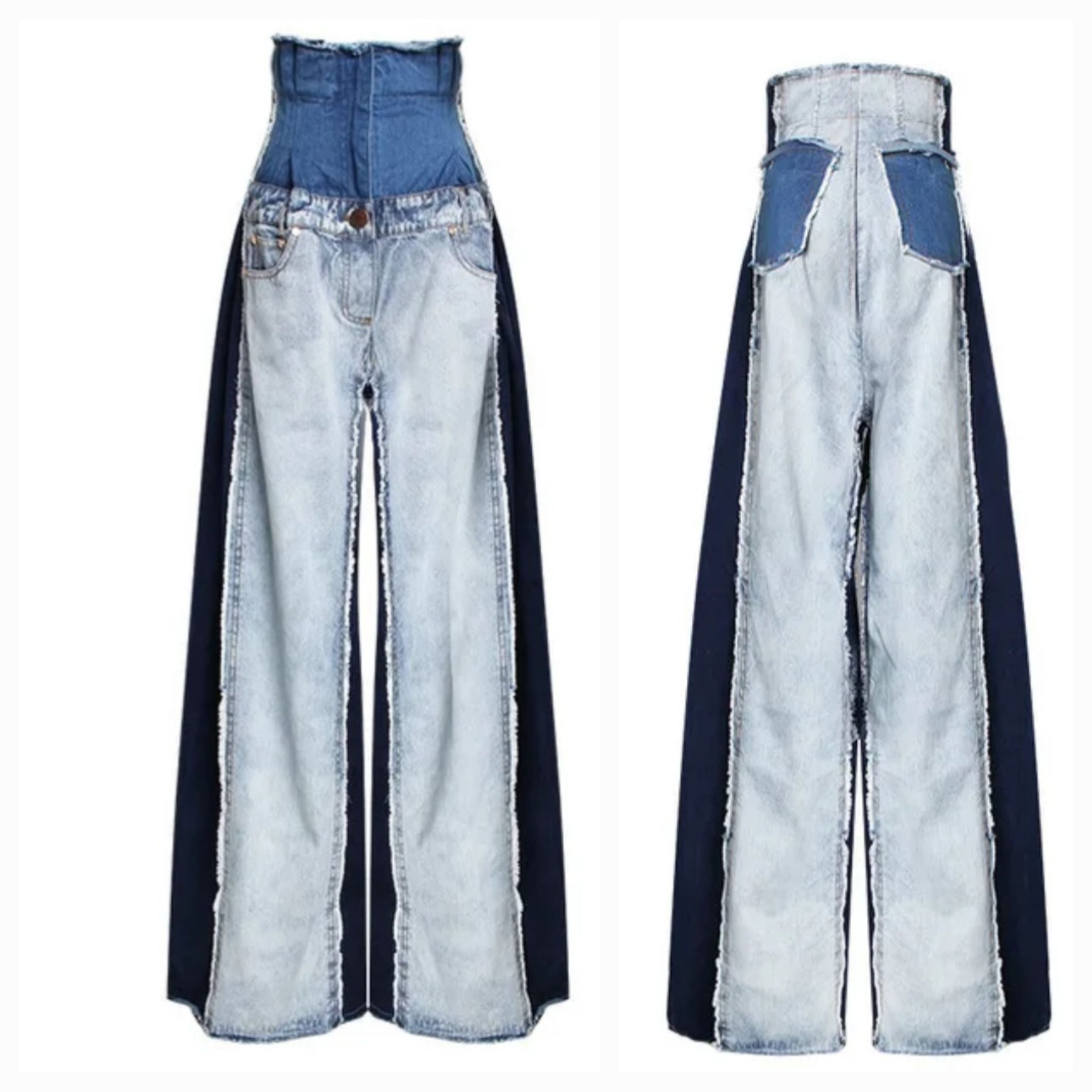 High Waist Denim Jeans