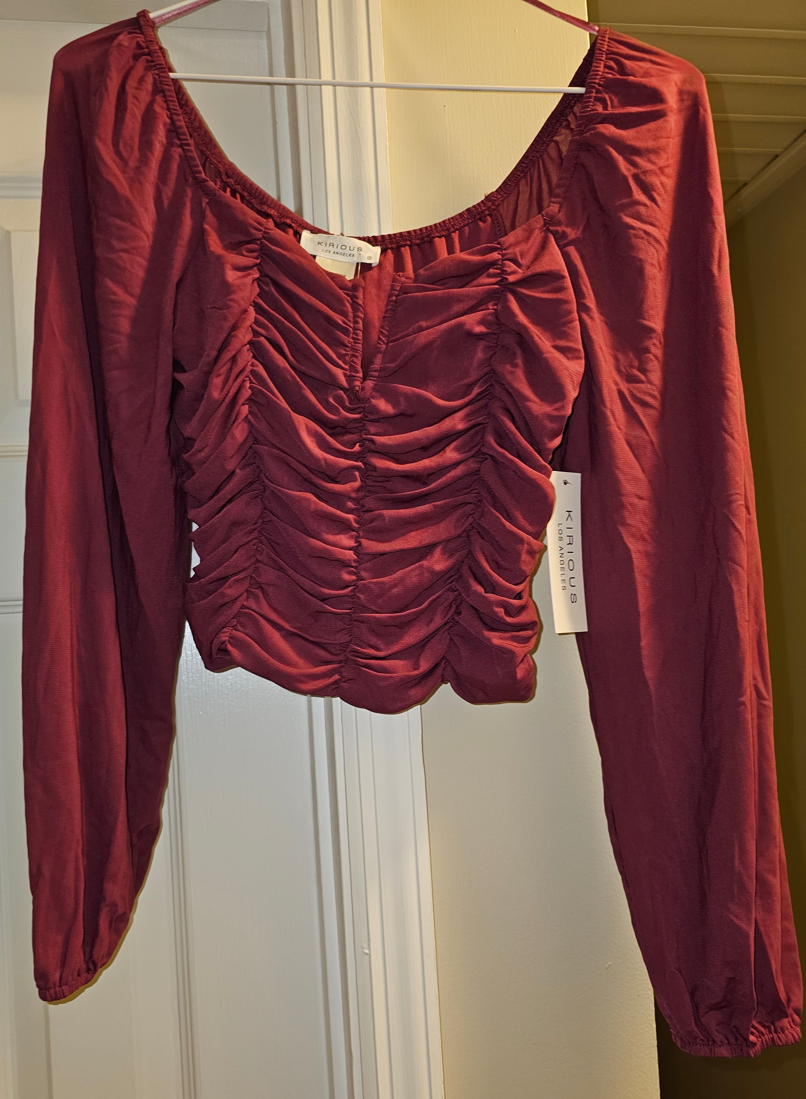 Plum Color Blouse