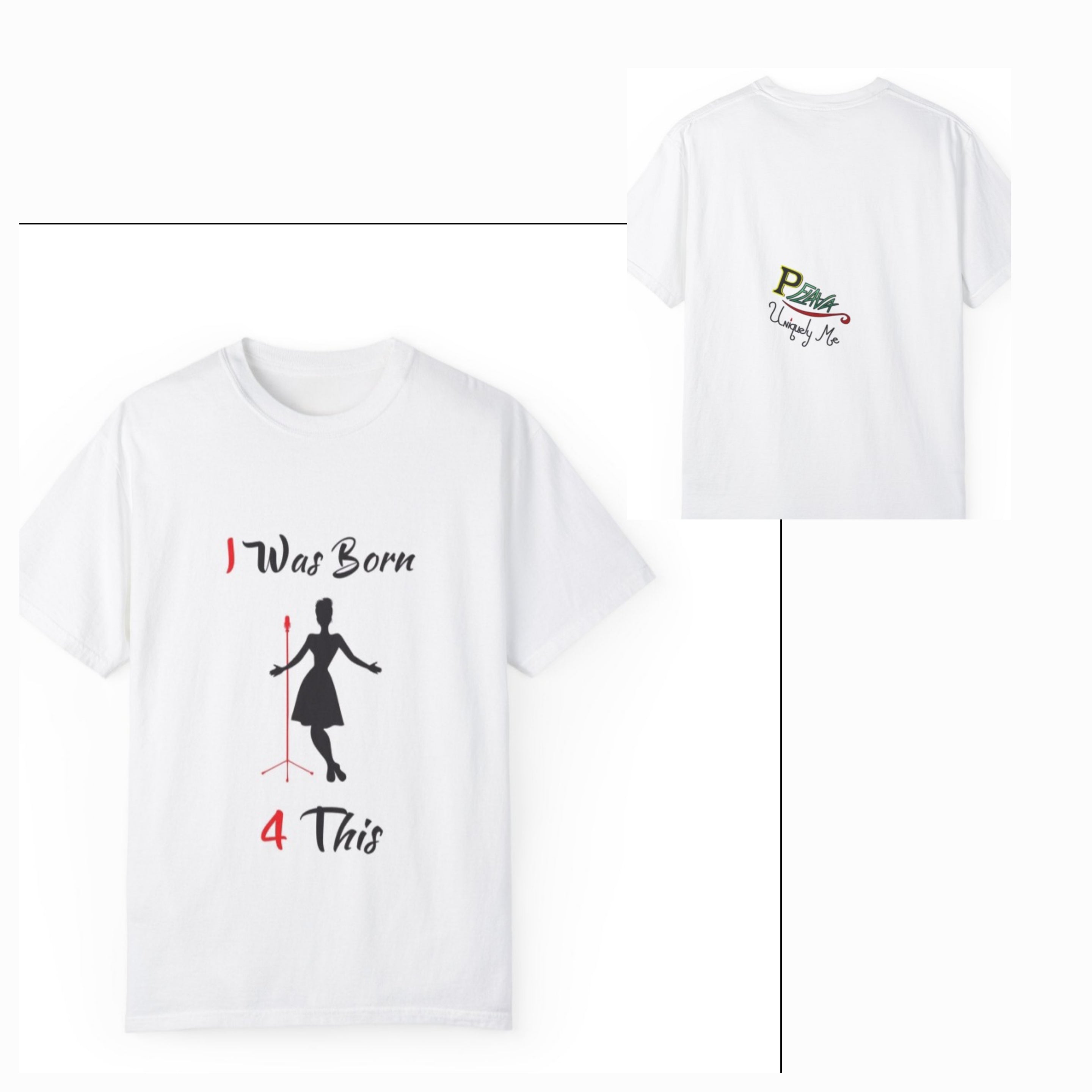 Pflava's Customized Unisex Garment-Dyed T-shirt