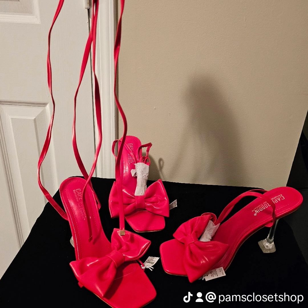 Red Tie-Up Shoes