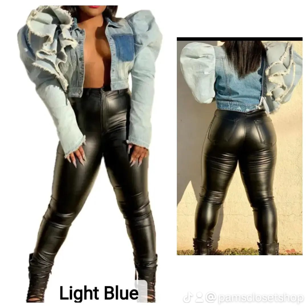 Light Blue Denim Jean Jacket